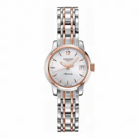 浪琴/Longines 索伊米亚系列 自动机械 18K金 精钢 女表 L2.263.5.72.7