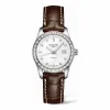 浪琴/Longines 康铂系列 自动机械 精钢 镶钻 女表 L2.285.0.87.3