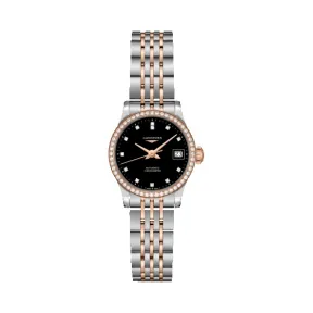 浪琴/Longines 开创者系列 自动机械 18K金 精钢 女表 L2.320.5.59.7