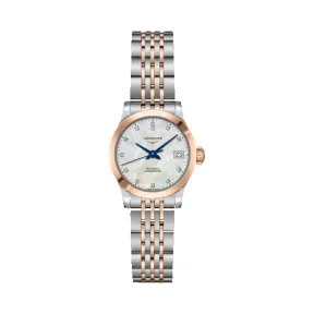 浪琴/Longines 开创者系列 自动机械 18K金 精钢 女表 L2.320.5.87.7