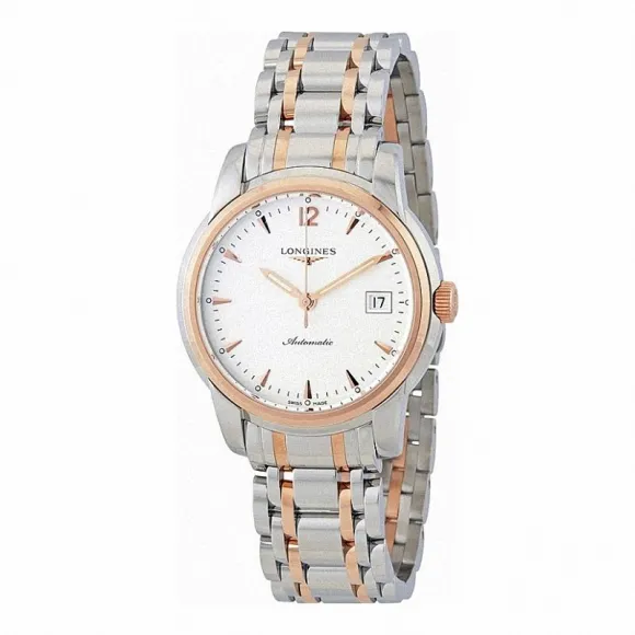 浪琴/Longines 索伊米亚系列 自动机械 18K金 精钢 男表 L2.763.5.72.7