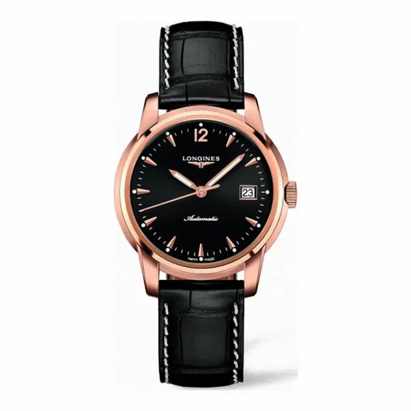 浪琴/Longines 索伊米亚系列 自动机械 18K金 男表 L2.763.8.52.4