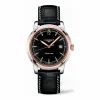 浪琴/Longines 索伊米亚系列 自动机械 18K金 精钢 男表 L2.766.5.59.4