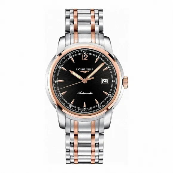 浪琴/Longines 索伊米亚系列 自动机械 18K金 精钢 男表 L2.766.5.59.7