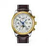 浪琴/Longines Master Collection 系列不锈钢，黄金 男表 L2.773.5.78.3