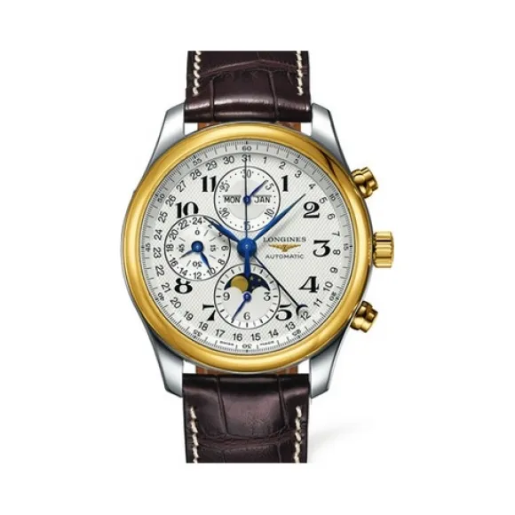 浪琴/Longines Master Collection 系列不锈钢，黄金 男表 L2.773.5.78.3
