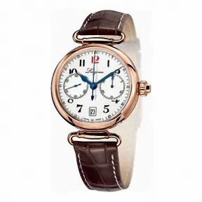 浪琴/Longines 索伊米亚系列 自动机械 18K金 男表 L2.774.8.23.3