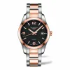 浪琴/Longines 康铂系列 自动机械 18K金 精钢 男表 L2.785.5.56.7