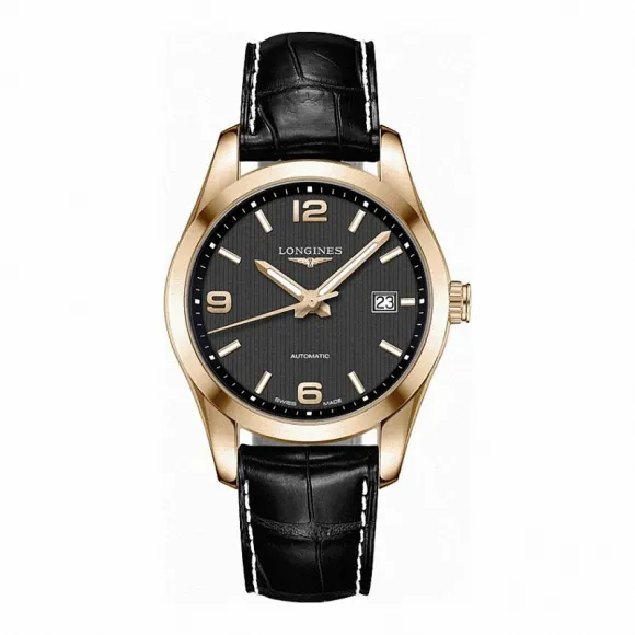 浪琴/Longines 康铂系列 自动机械 18K金 男表 L2.785.8.56.3