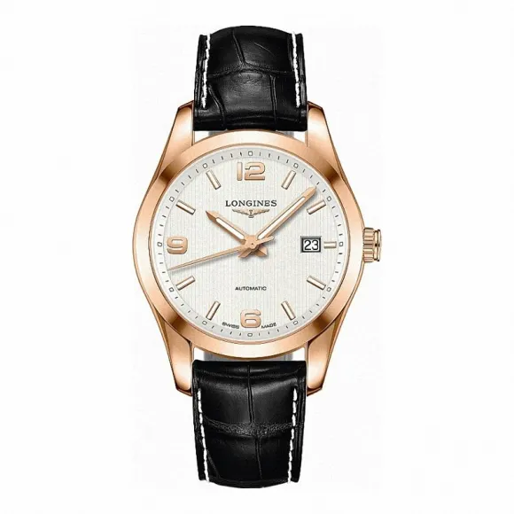 浪琴/Longines 康铂系列 自动机械 18K金 男表 L2.785.8.76.3