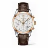 浪琴/Longines 康铂系列 自动机械 18K金 精钢 男表 L2.786.5.76.5