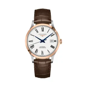 浪琴/Longines 开创者系列 自动机械 18K金 精钢 男表 L2.821.5.11.2