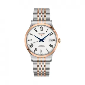 浪琴/Longines 开创者系列 自动机械 18K金 精钢 男表 L2.821.5.11.7