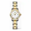 浪琴/Longines 康卡斯系列 石英 精钢 镀金 女表 L3.147.3.97.7