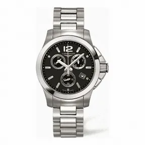 浪琴/Longines 康卡斯系列 石英 精钢 女表 L3.279.4.56.6