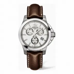 浪琴/Longines 康卡斯系列 石英 精钢 女表 L3.279.4.76.5