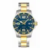 浪琴/Longines 康卡斯系列 自动机械 精钢 镀金 男表 L3.642.3.96.7