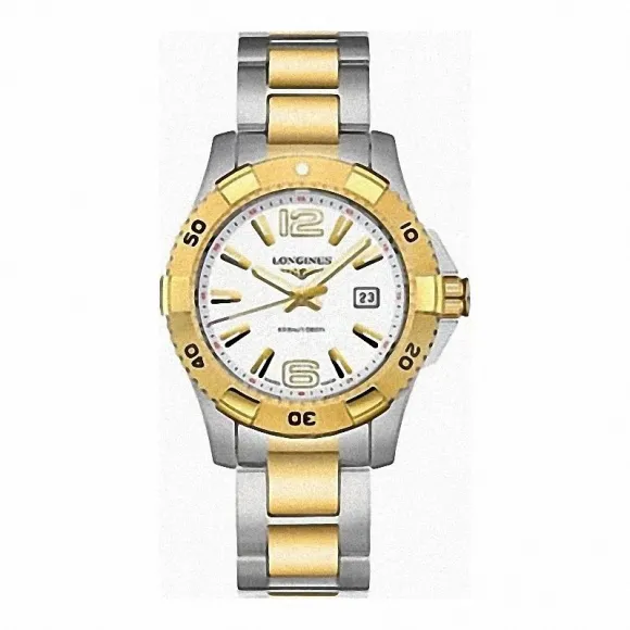 浪琴/Longines 康卡斯系列 石英 精钢 镀金 男表 L3.647.3.16.7