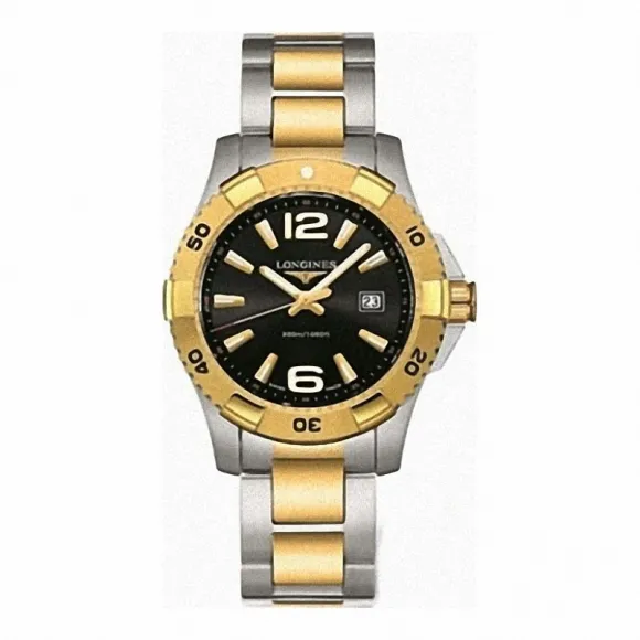 浪琴/Longines 康卡斯系列 石英 精钢 镀金 男表 L3.647.3.56.7