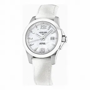 浪琴/Longines 康卡斯系列 自动机械 精钢 男表 L3.655.4.86.3