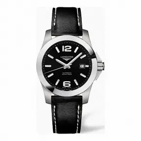 浪琴/Longines 康卡斯系列 自动机械 精钢 男表 L3.656.4.56.0