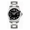浪琴/Longines 康卡斯系列 石英 精钢 男表 L3.659.4.56.6