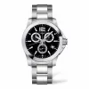 浪琴/Longines 康卡斯系列 石英 精钢 男表 L3.660.4.56.6