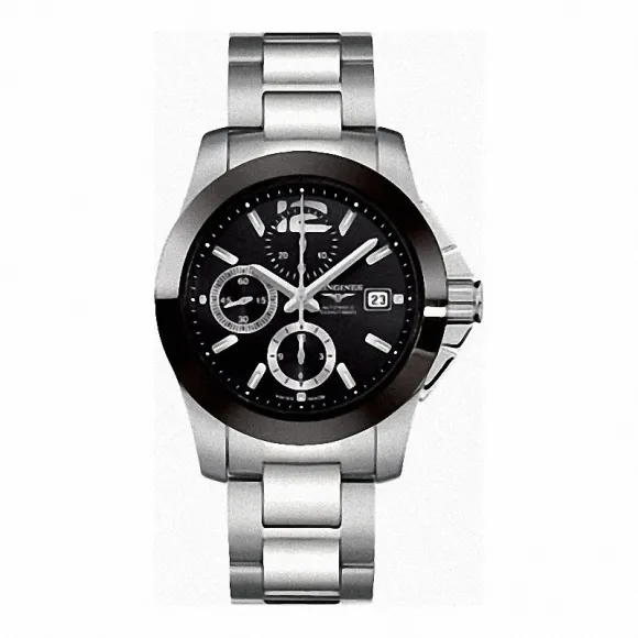 浪琴/Longines 康卡斯系列 自动机械 精钢 男表 L3.661.4.56.6