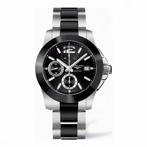 浪琴/Longines 康卡斯系列 自动机械 精钢 男表 L3.661.4.56.7