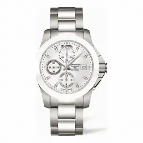 浪琴/Longines 康卡斯系列 自动机械 精钢 男表 L3.661.4.86.6
