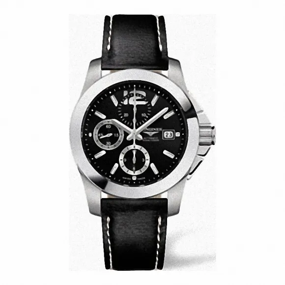 浪琴/Longines 康卡斯系列 自动机械 精钢 男表 L3.662.4.56.0