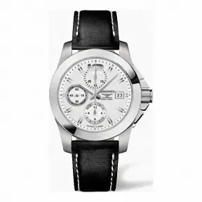 浪琴/Longines 康卡斯系列 自动机械 精钢 男表 L3.662.4.76.0