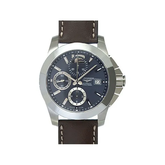 浪琴/Longines 康卡斯系列 41.00 MM 不锈钢 自动机械机芯 男表 L3.662.4.96.4