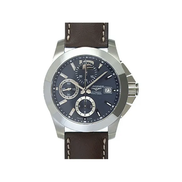 浪琴/Longines 康卡斯系列 41.00 MM 不锈钢 自动机械机芯 男表 L3.662.4.96.5