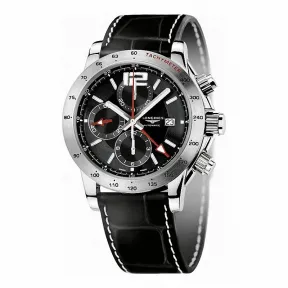 浪琴/Longines 海军上将系列 自动机械 精钢 男表 L3.670.4.56.2