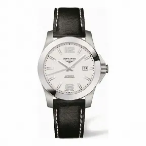 浪琴/Longines 康卡斯系列 自动机械 精钢 男表 L3.676.4.76.0