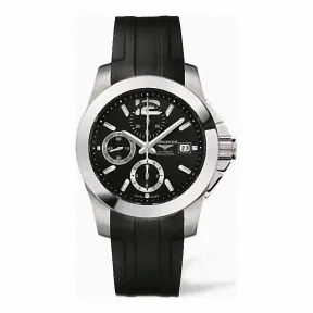 浪琴/Longines 康卡斯系列 自动机械 精钢 男表 L3.678.4.56.2