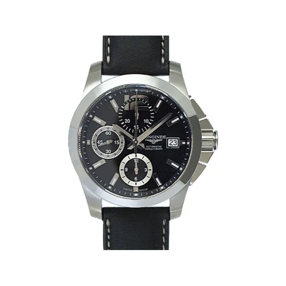 浪琴/Longines 康卡斯系列 41.00 MM 不锈钢 自动机械机芯 男表 L3.678.4.56.3
