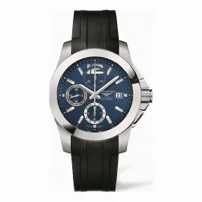 浪琴/Longines 康卡斯系列 自动机械 精钢 男表 L3.678.4.96.2