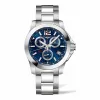 浪琴/Longines 运动系列 石英 精钢 男表 L3.700.4.96.6