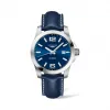 浪琴/Longines 精钢 蓝色 自动机械机芯 手表 L3.777.4.99.0