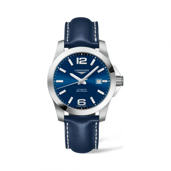 浪琴/Longines 精钢 蓝色 自动机械机芯 手表 L3.777.4.99.0