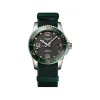 浪琴/Longines 康卡斯系列 41.00 MM 不锈钢和陶瓷表圈 自动机械机芯 男表 L3.781.4.05.2