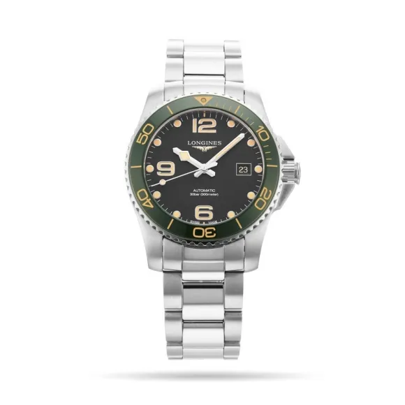 浪琴/Longines HydroConquest系列 41.00 MM 不锈钢 自动机械机芯 男表 L3.781.4.05.9