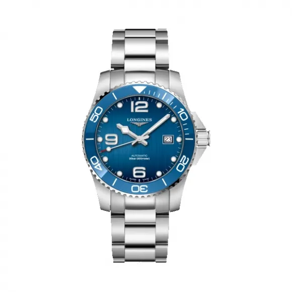 浪琴/Longines HydroConquest 精钢 41.00 mm 男表 L3.781.4.97.6