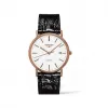浪琴/Longines 时尚系列 38.50 MM PVD 玫瑰金 5N 自动机械机芯 男表 L4.921.1.02.2