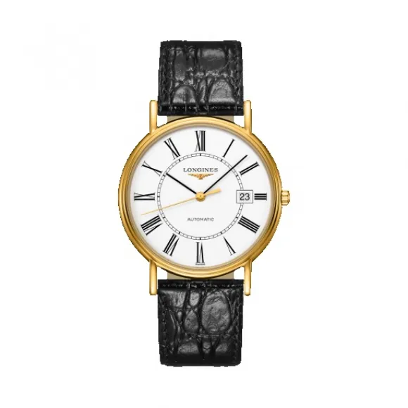 浪琴/Longines 瑰丽系列 自动机械 精钢镀18K金 男表 L4.921.2.11.2
