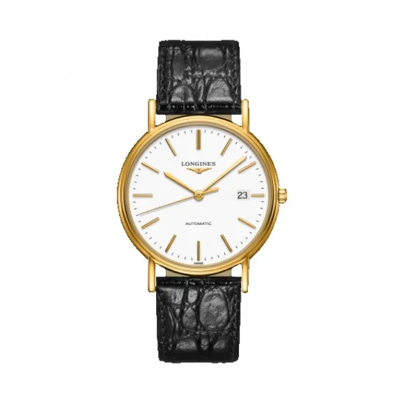 浪琴/Longines 瑰丽系列 自动机械 精钢镀18K金 男表 L4.921.2.12.2