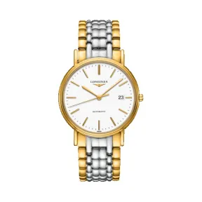 浪琴/Longines 瑰丽系列 自动机械 精钢镀18K金 男表 L4.921.2.12.7