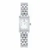 浪琴/Longines 黛绰维纳系列 石英 精钢 镶钻 女表 L5.158.0.94.6